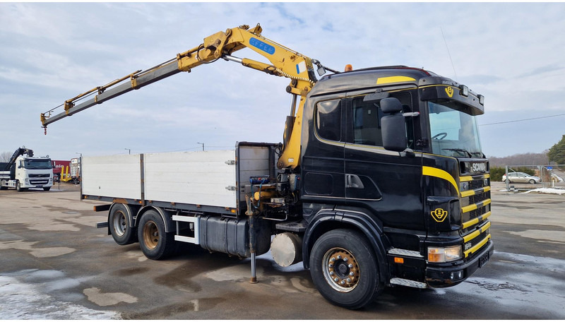 Scania R164 6X2 EFFER 150 full steel - Dropside/ Flatbed truck, Crane truck: picture 2 Scania R164 6X2 EFFER 150 full steel - Dropside/ Flatbed truck, Crane truck: picture 2