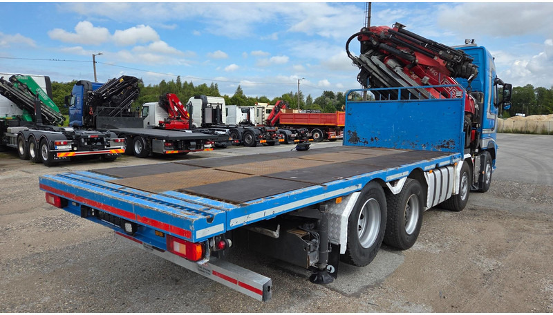 Dropside/ Flatbed truck, Crane truck Volvo FH540 8X2 FASSI F660 + Jib max 33,5m.: picture 10