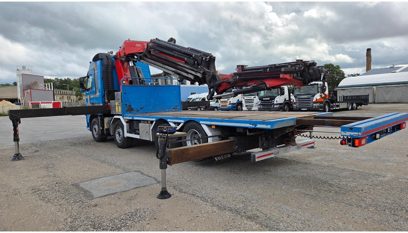 Dropside/ Flatbed truck, Crane truck Volvo FH540 8X2 FASSI F660 + Jib max 33,5m.: picture 8