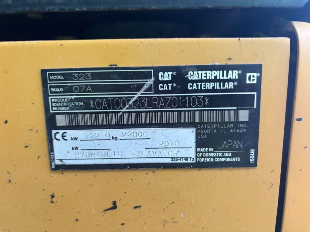 CAT 323 (Under Preparation) - Crawler excavator: picture 3 CAT 323 (Under Preparation) - Crawler excavator: picture 3