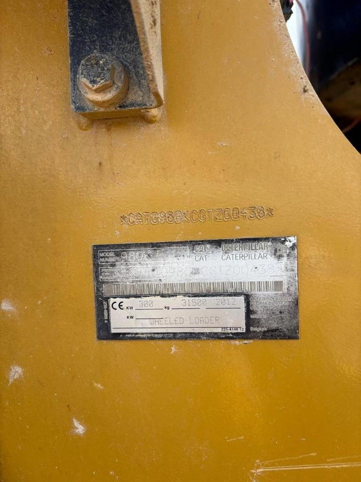 CAT 980 K - Wheel loader: picture 4 CAT 980 K - Wheel loader: picture 4