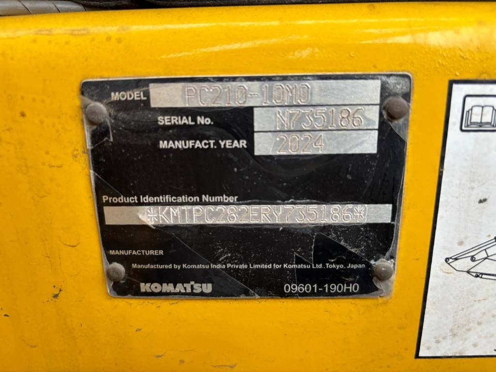 New Crawler excavator Komatsu PC 210-10M0 (New / Non CE Certified): picture 8 New Crawler excavator Komatsu PC 210-10M0 (New / Non CE Certified): picture 8