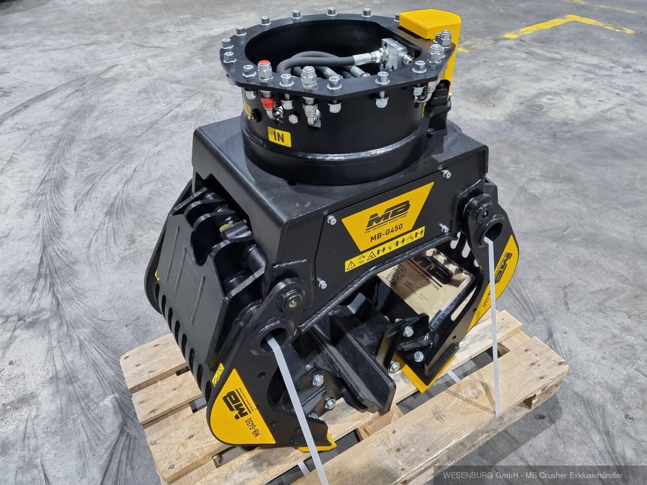 New Grapple for Construction machinery MB Crusher Sortiergreifer MB-G450 Anbauklasse 3,0 - 6,0 t: picture 6