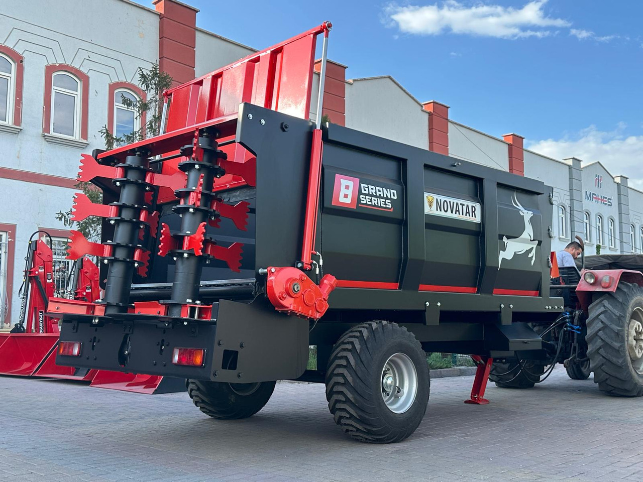 Novatar Manure Spreader 6 m3 - Manure spreader: picture 3 Novatar Manure Spreader 6 m3 - Manure spreader: picture 3