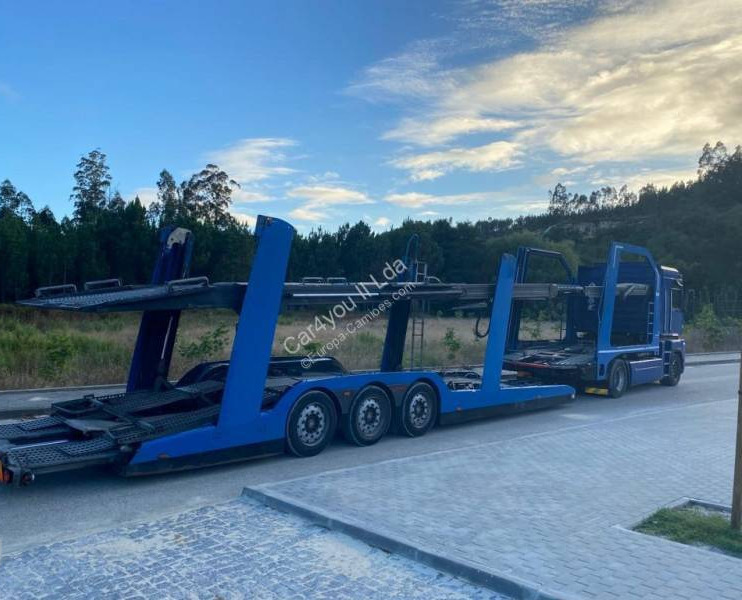 Renault Magnum 480 DXI - Autotransporter truck, Autotransporter semi-trailer: picture 4 Renault Magnum 480 DXI - Autotransporter truck, Autotransporter semi-trailer: picture 4