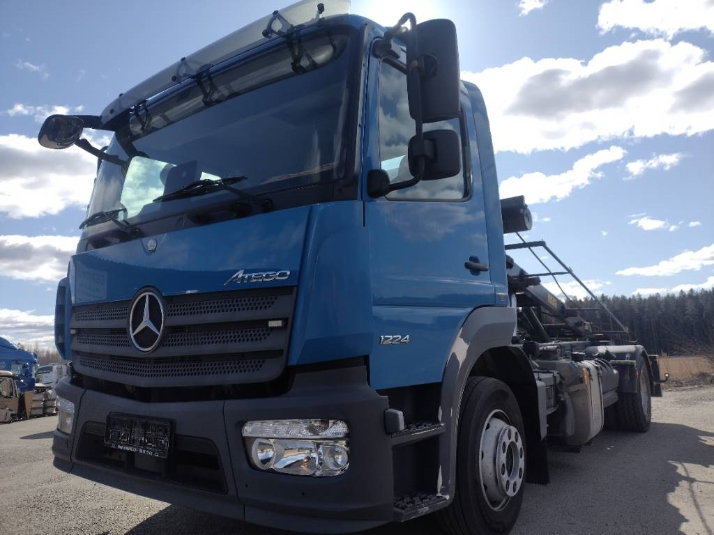 Mercedes-Benz Atego 1224 multilift vaijerilaite,euro6, 250tkm - Skip loader truck: picture 2 Mercedes-Benz Atego 1224 multilift vaijerilaite,euro6, 250tkm - Skip loader truck: picture 2