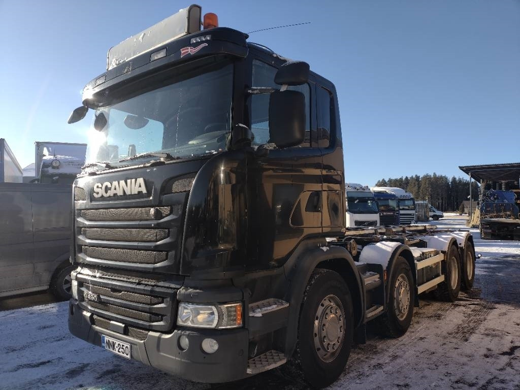 Scania R490 8x4 vaijerilaite,Euro6 - Skip loader truck: picture 2 Scania R490 8x4 vaijerilaite,Euro6 - Skip loader truck: picture 2