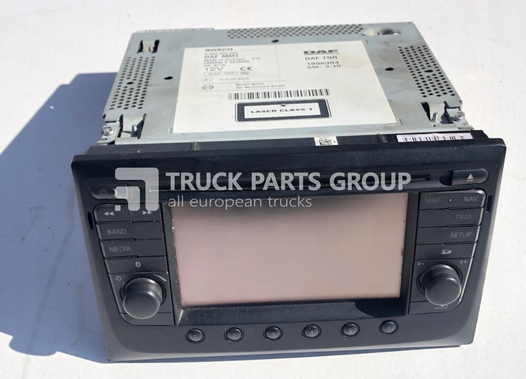 DAF 106 XF, XF, CF EURO6, EURO 6 emission NAVI, Navigation system, multimedia control, 2122191, 7620000099, 1896394, radio, DAF MMT, DAF TNR unit, by BOSCH 762000065, 2001191, 1801699, OHB teledata Gm - Navigation system for Truck: picture 1 DAF 106 XF, XF, CF EURO6, EURO 6 emission NAVI, Navigation system, multimedia control, 2122191, 7620000099, 1896394, radio, DAF MMT, DAF TNR unit, by BOSCH 762000065, 2001191, 1801699, OHB teledata Gm - Navigation system for Truck: picture 1