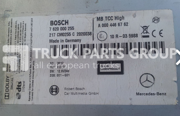 MERCEDES-BENZ Actros MP4 EURO6 car multimedia, ECTS. Radio TCC MID navigation autoradio - Navigation system for Truck: picture 2 MERCEDES-BENZ Actros MP4 EURO6 car multimedia, ECTS. Radio TCC MID navigation autoradio - Navigation system for Truck: picture 2