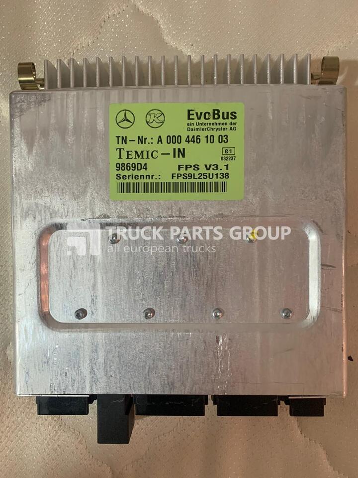MERCEDES BENZ Citaro 1, Citaro 2, Conecto, Integro, Intouro, O350, Tourismo, Travego, EVOBUS, BUS FPS V3.1 version, control unit ECU, TEMIC - IN, 0004461003, 0004460303 V2.1, 0004460503 V3.0, 00044601 - ECU for Bus: picture 2 MERCEDES BENZ Citaro 1, Citaro 2, Conecto, Integro, Intouro, O350, Tourismo, Travego, EVOBUS, BUS FPS V3.1 version, control unit ECU, TEMIC - IN, 0004461003, 0004460303 V2.1, 0004460503 V3.0, 00044601 - ECU for Bus: picture 2