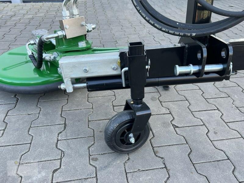 New Mower Geo Zaunmäher Geo Disk Mäher Mähwerk hydraulisch Sichelmäher Hoflader: picture 14