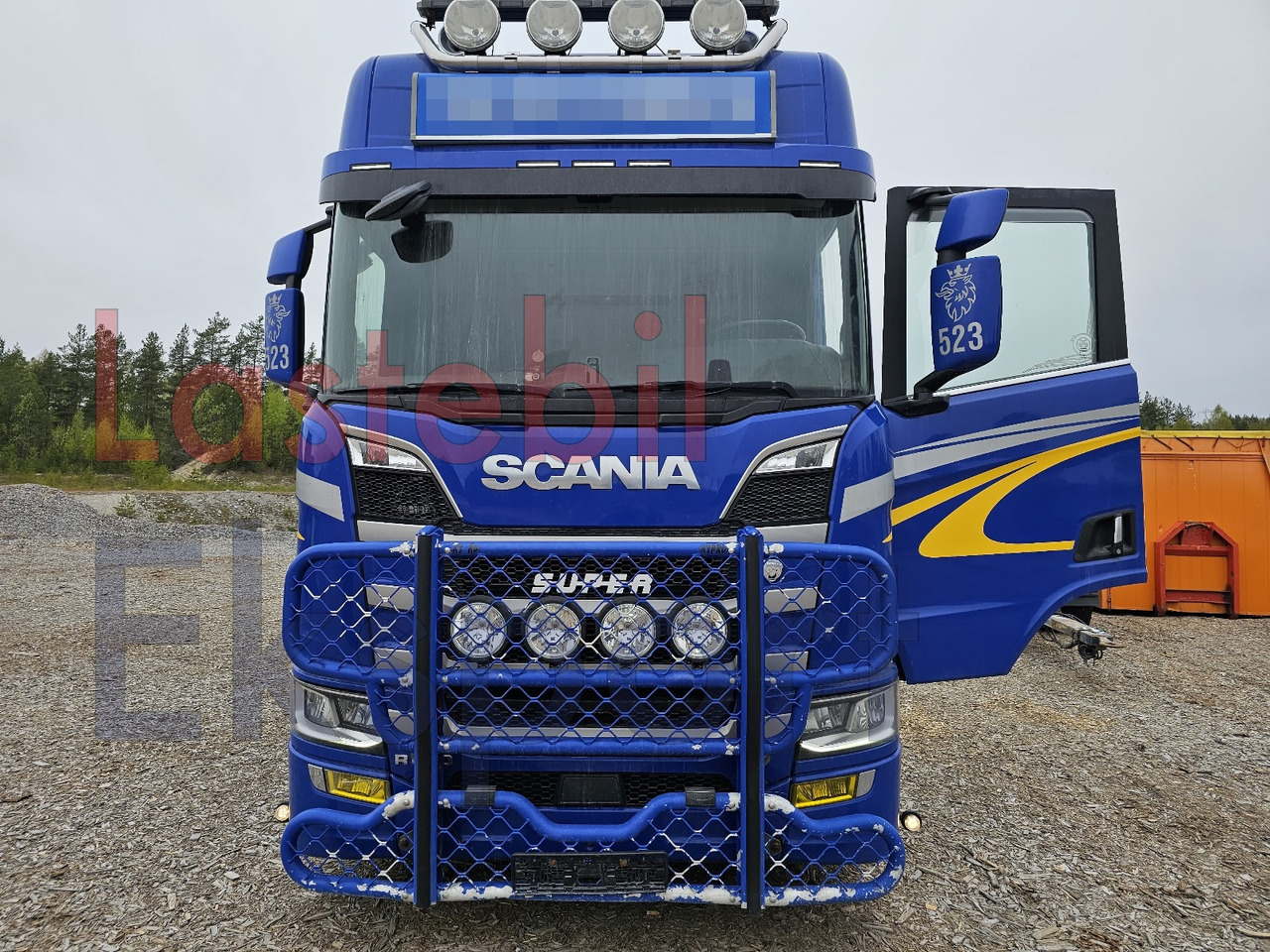 Scania R650 - Timber truck, Crane truck: picture 3 Scania R650 - Timber truck, Crane truck: picture 3