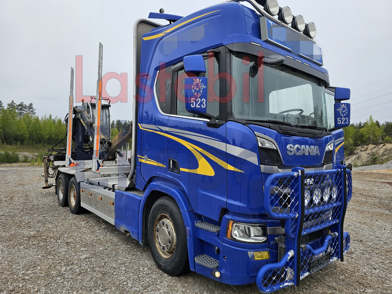 Scania R650 - Timber truck, Crane truck: picture 2 Scania R650 - Timber truck, Crane truck: picture 2