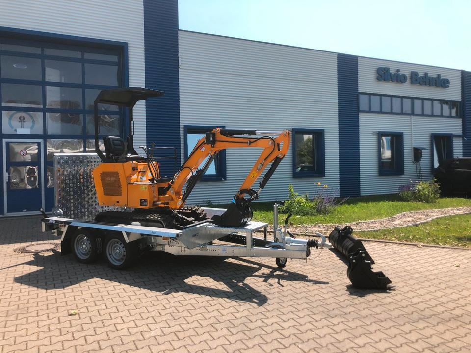 Minibagger BK1500JS inkl. Anhänger *INKL.19% MWST*BERGER KRAUS*KUBOTA*JOYST*SCHAUFELPAKET* - Mini excavator, Trailer: picture 5 Minibagger BK1500JS inkl. Anhänger *INKL.19% MWST*BERGER KRAUS*KUBOTA*JOYST*SCHAUFELPAKET* - Mini excavator, Trailer: picture 5