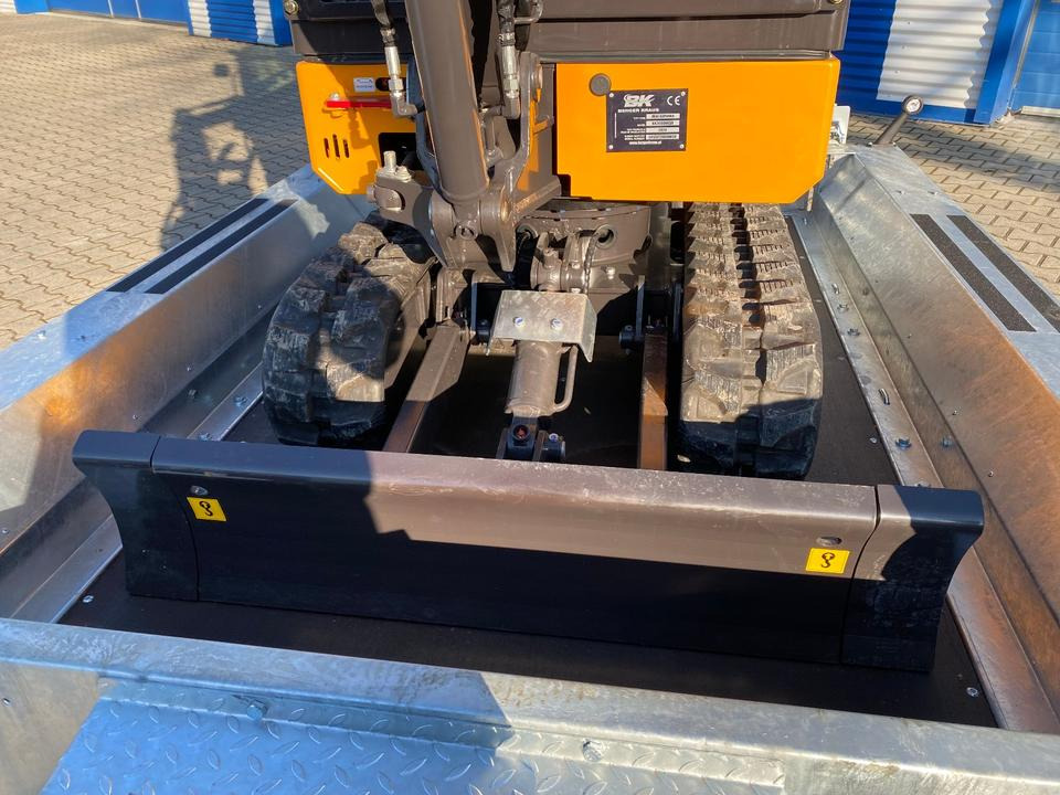 Mini excavator, Trailer Minibagger BK2000NKSR + Tieflader + Zubehör *INKL.19% MWST*BERGER KRAUS*KUBOTA* KLIMA*SCHWENKARM*VERSTELLFAHRWERK*: picture 7