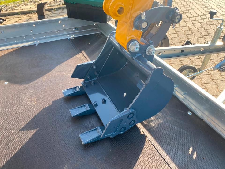 Mini excavator, Trailer Minibagger BK950JS + Anhänger + Zubehör *INKL.19% MWST*BERGER KRAUS*JOYSTICK*SOFORT!*: picture 10
