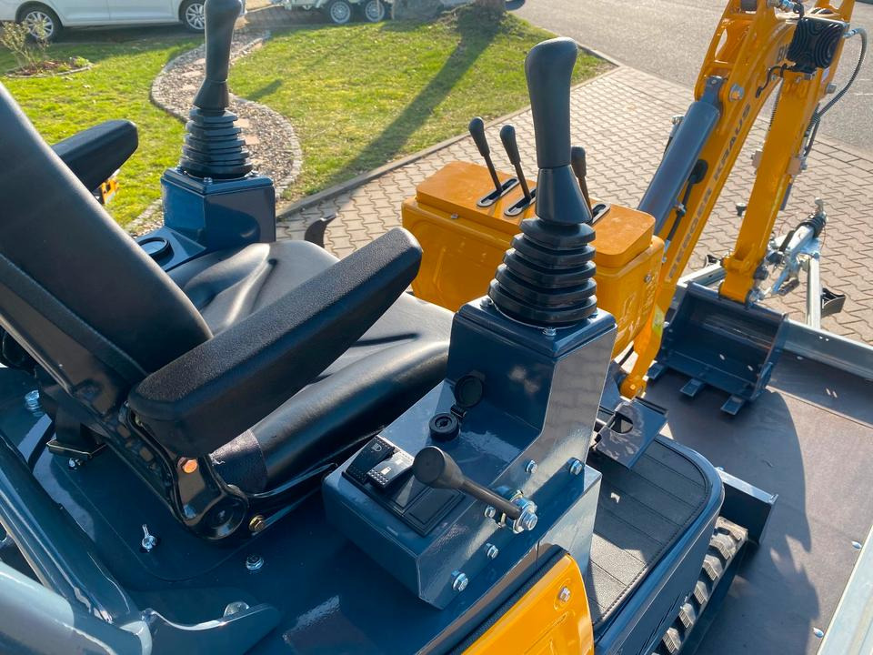 Mini excavator, Trailer Minibagger BK950JS + Anhänger + Zubehör *INKL.19% MWST*BERGER KRAUS*JOYSTICK*SOFORT!*: picture 8