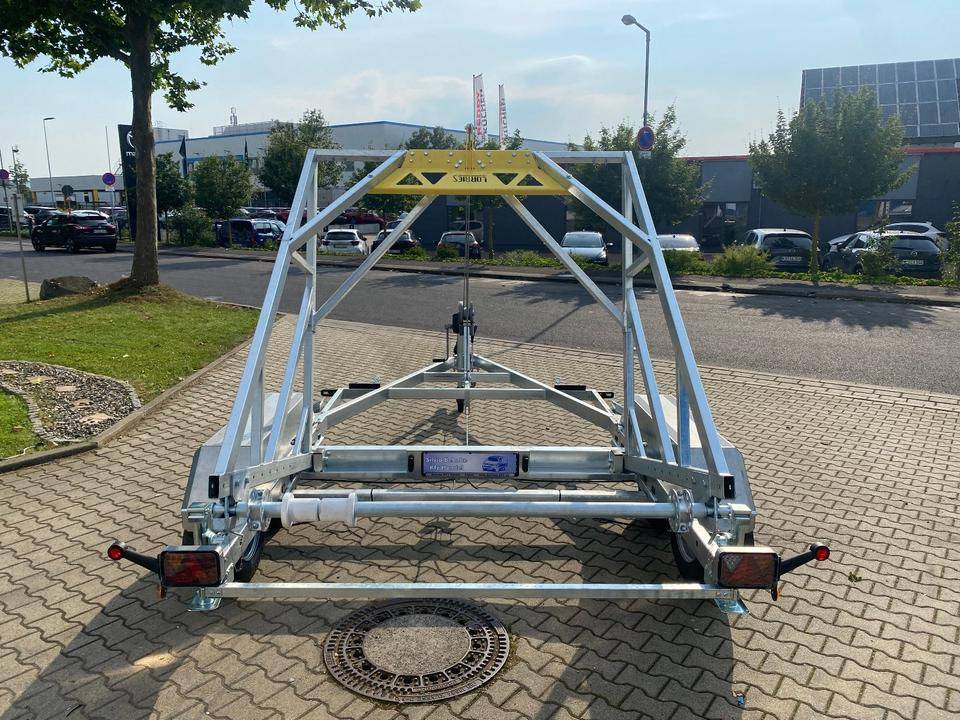 Cable drum trailer Vermietung / Kabelanhänger 2700KG / Nutzlast 2094KG / Kabeltrommel-Anhänger / Glasfaser/ 1 Monat: picture 11