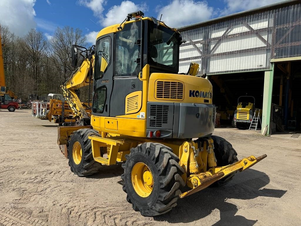 Komatsu PW 98 MR-8 - Wheel excavator: picture 5 Komatsu PW 98 MR-8 - Wheel excavator: picture 5