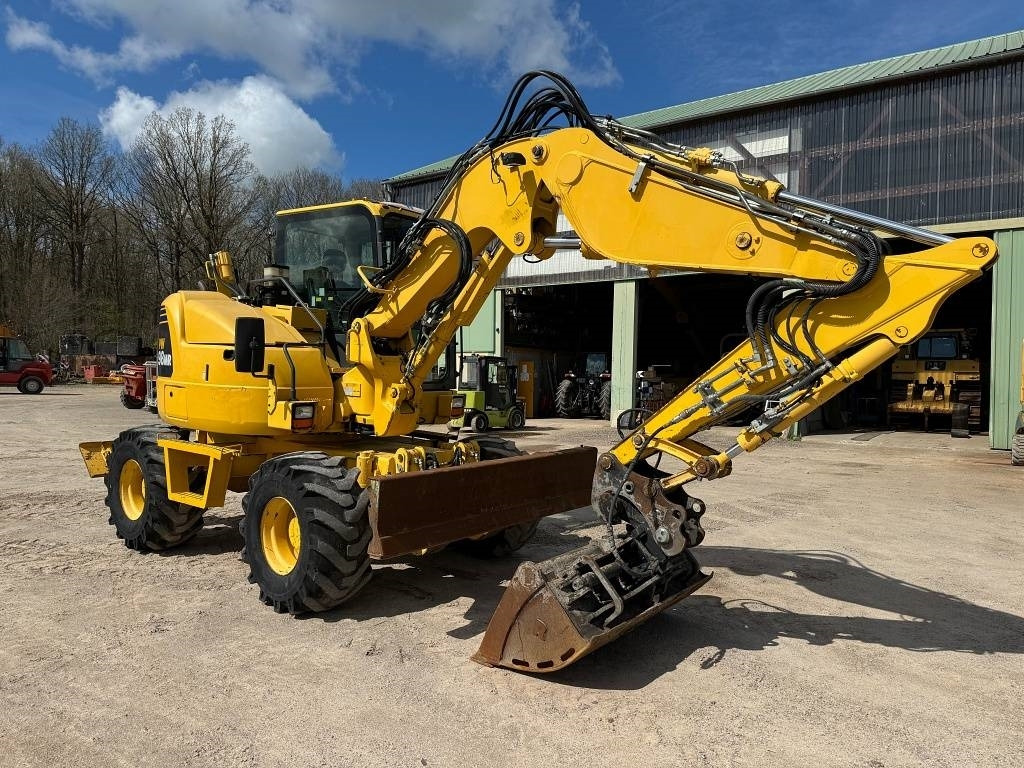 Komatsu PW 98 MR-8 - Wheel excavator: picture 2 Komatsu PW 98 MR-8 - Wheel excavator: picture 2