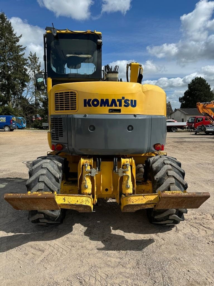 Komatsu PW 98 MR-8 - Wheel excavator: picture 3 Komatsu PW 98 MR-8 - Wheel excavator: picture 3