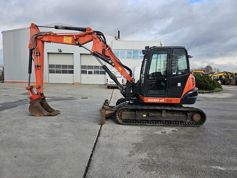 KUBOTA KX080-4a - Mini excavator: picture 1 KUBOTA KX080-4a - Mini excavator: picture 1