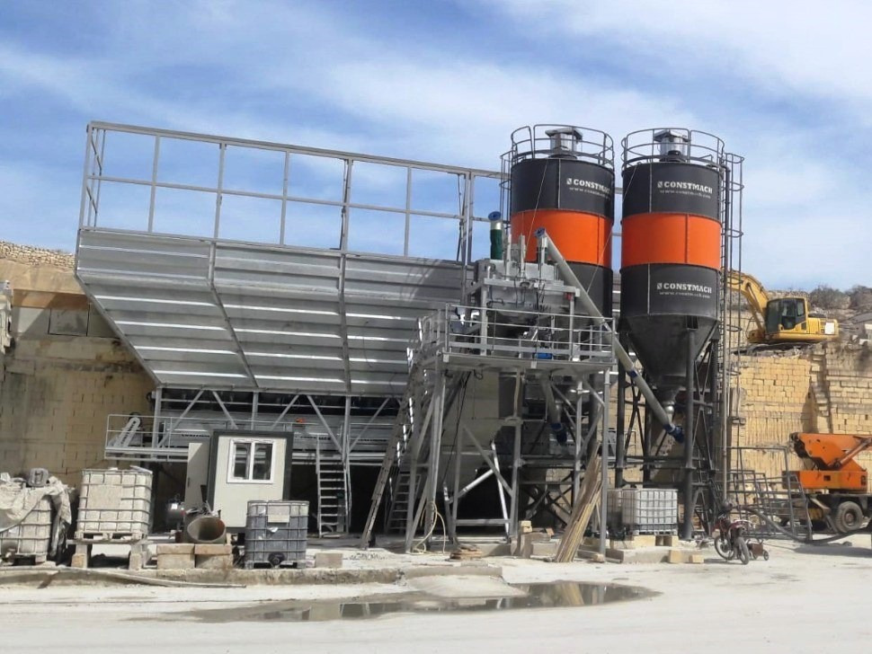 Constmach 100 m³/h Trockenbeton Mischanlage - Concrete plant: picture 3 Constmach 100 m³/h Trockenbeton Mischanlage - Concrete plant: picture 3