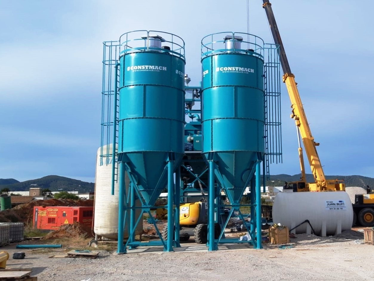 Constmach 50 Ton Capacity Cement Silo - Cement silo: picture 2 Constmach 50 Ton Capacity Cement Silo - Cement silo: picture 2