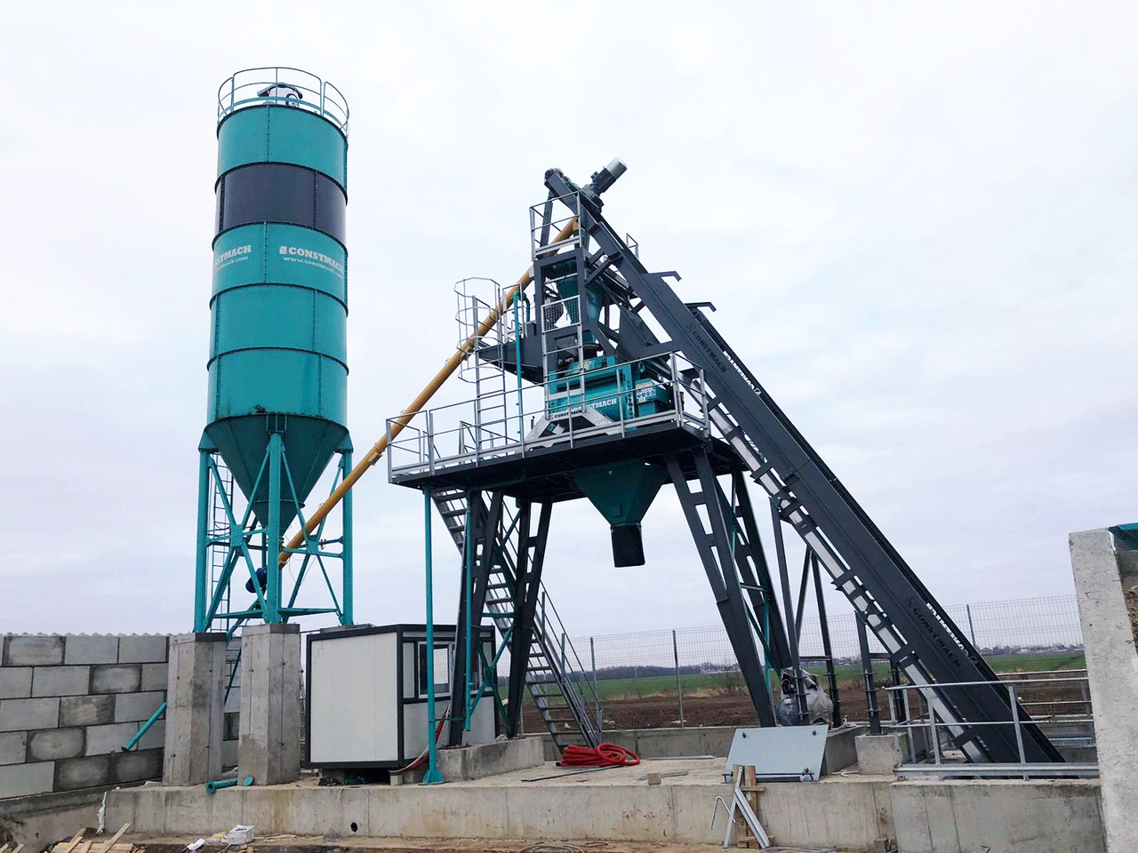 Constmach 60 m³/h Compact Concrete Batching Plant - Concrete plant: picture 3 Constmach 60 m³/h Compact Concrete Batching Plant - Concrete plant: picture 3