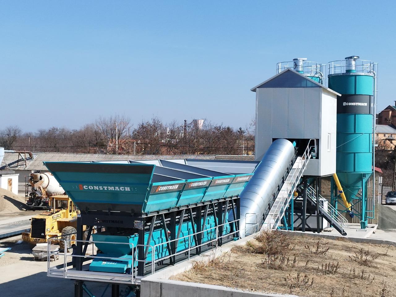 Constmach 60 m³/h Kompakte Betonmischanlage mit Band - Concrete plant: picture 2 Constmach 60 m³/h Kompakte Betonmischanlage mit Band - Concrete plant: picture 2