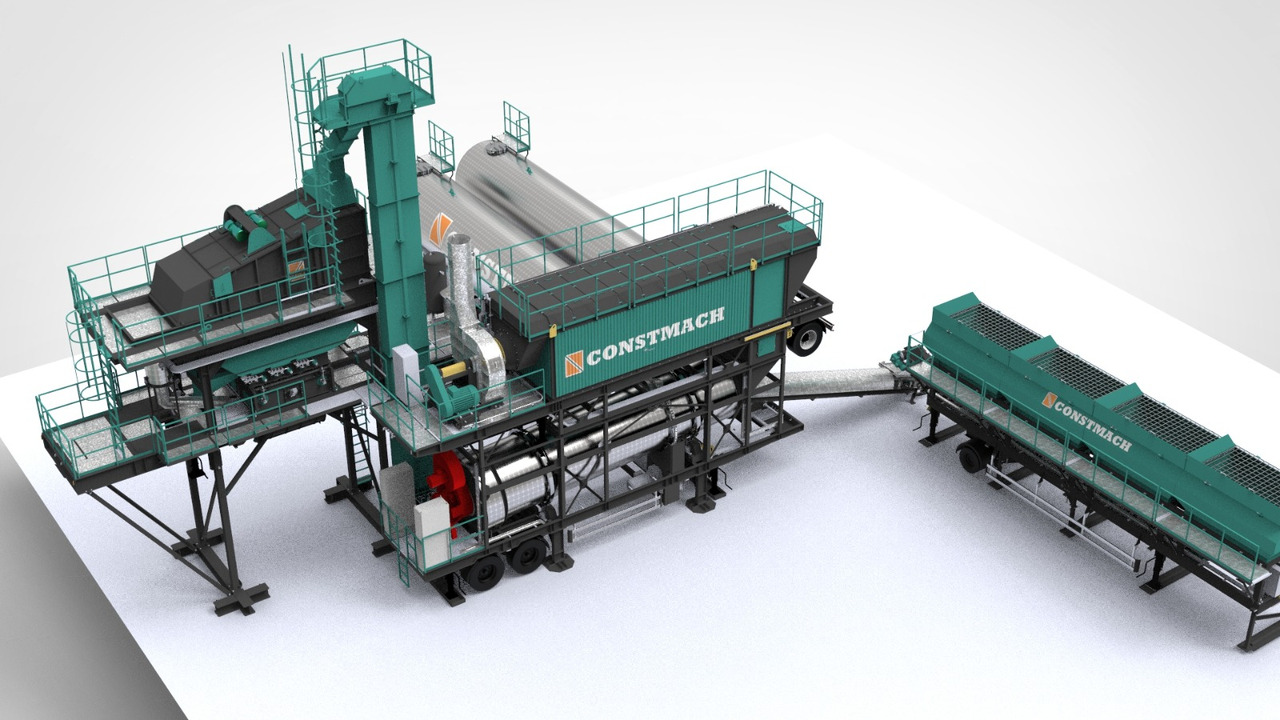 New Asphalt plant Constmach Mobile Batch Type Asphalt Plants: picture 7