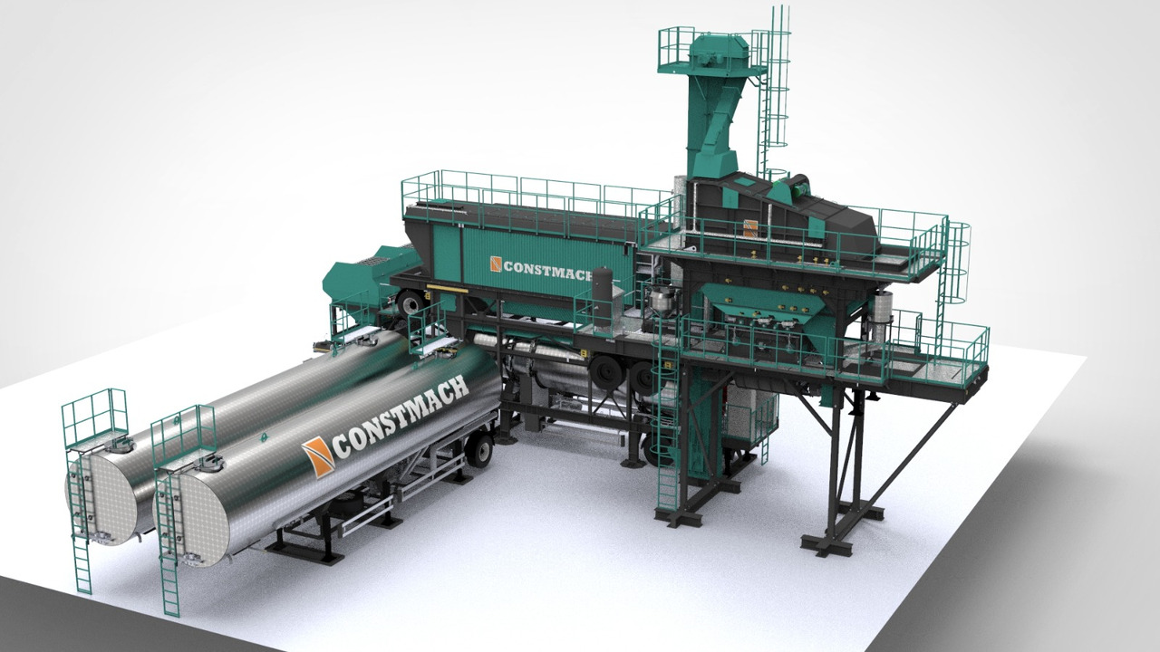 New Asphalt plant Constmach Mobile Batch Type Asphalt Plants: picture 6