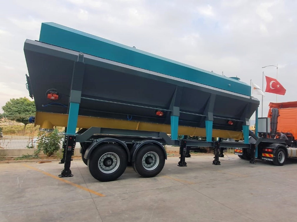 Constmach Mobile Cement Silo (Horizontal Cement Silo) - Cement silo: picture 1 Constmach Mobile Cement Silo (Horizontal Cement Silo) - Cement silo: picture 1