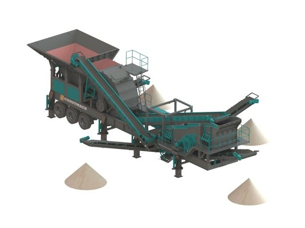 Constmach Mobile Limestone Crushing And Screening Plant With A Capacity Of 250-300 T/h - Mobile crusher: picture 1 Constmach Mobile Limestone Crushing And Screening Plant With A Capacity Of 250-300 T/h - Mobile crusher: picture 1