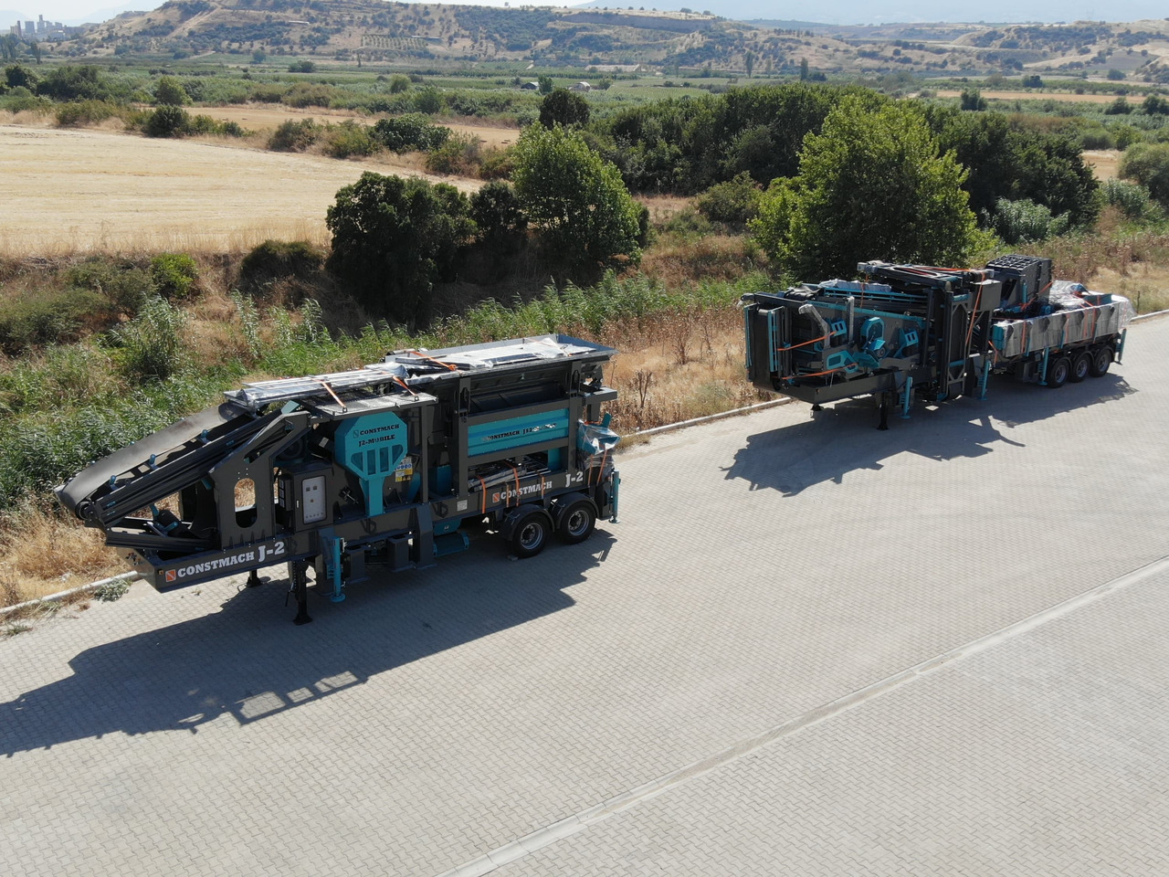 Constmach Mobile Prallbrech- und Siebanlage mit einer Kapazität von 150-200 Tonnen - Mobile crusher: picture 2 Constmach Mobile Prallbrech- und Siebanlage mit einer Kapazität von 150-200 Tonnen - Mobile crusher: picture 2