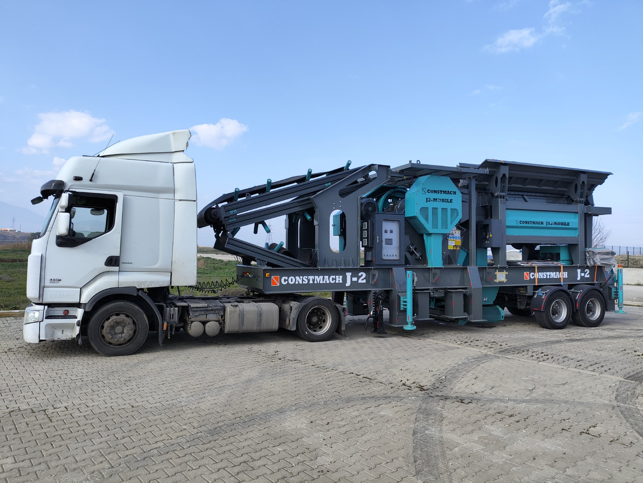 Constmach Mobiler Backenbrecher (mobiler Brecher) mit einer Kapazität von 120-150 Tonnen - Mobile crusher: picture 4 Constmach Mobiler Backenbrecher (mobiler Brecher) mit einer Kapazität von 120-150 Tonnen - Mobile crusher: picture 4