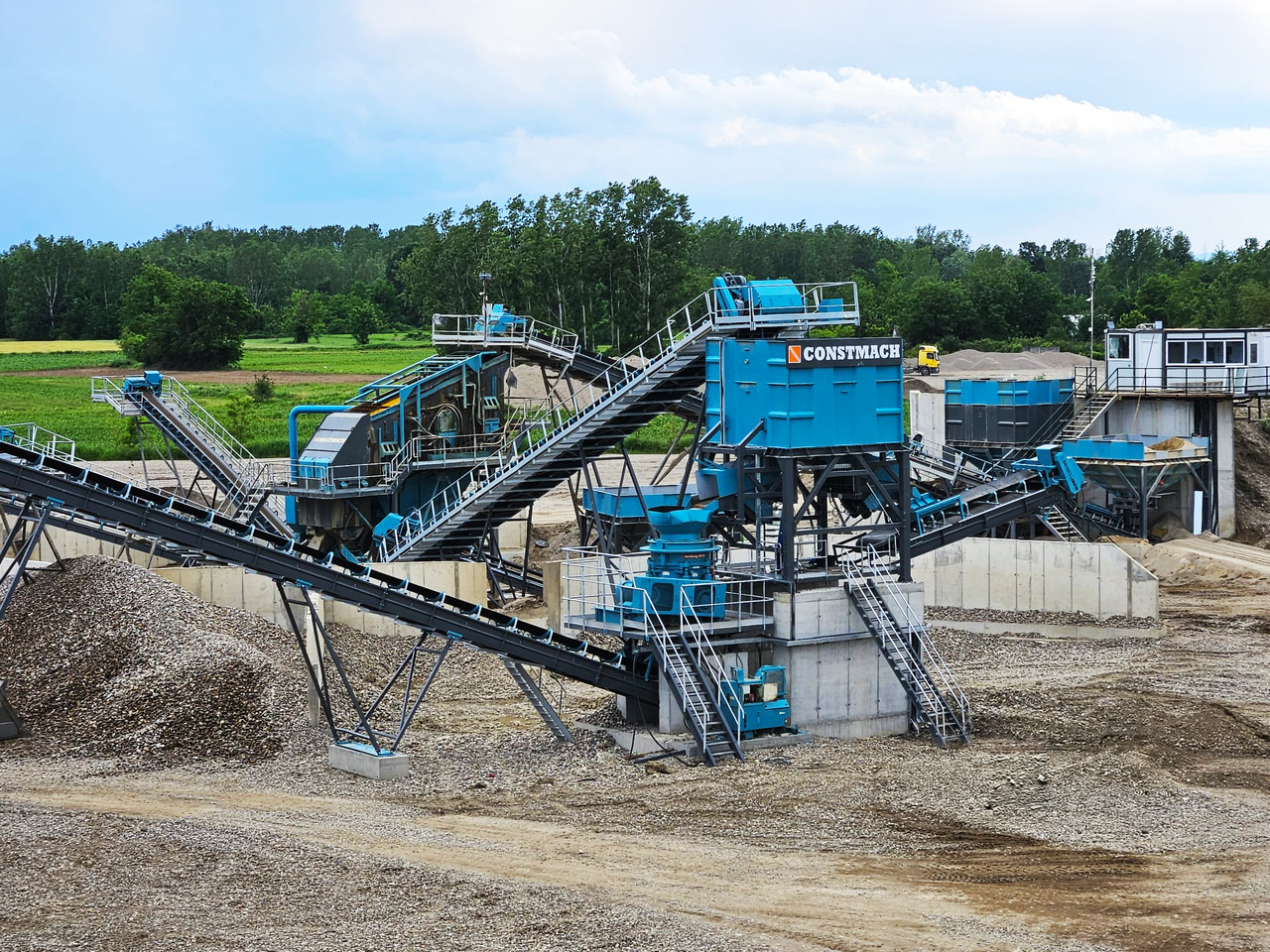 Constmach Stationäre Sand- und Kieswasch- und Siebanlage - Screener: picture 5 Constmach Stationäre Sand- und Kieswasch- und Siebanlage - Screener: picture 5