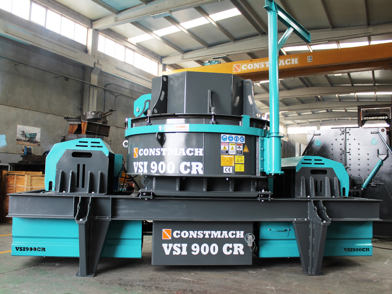 Constmach Vertical Shaft Impact Crusher with a Capacity of 65 to 400 T/H - Impact crusher: picture 4 Constmach Vertical Shaft Impact Crusher with a Capacity of 65 to 400 T/H - Impact crusher: picture 4