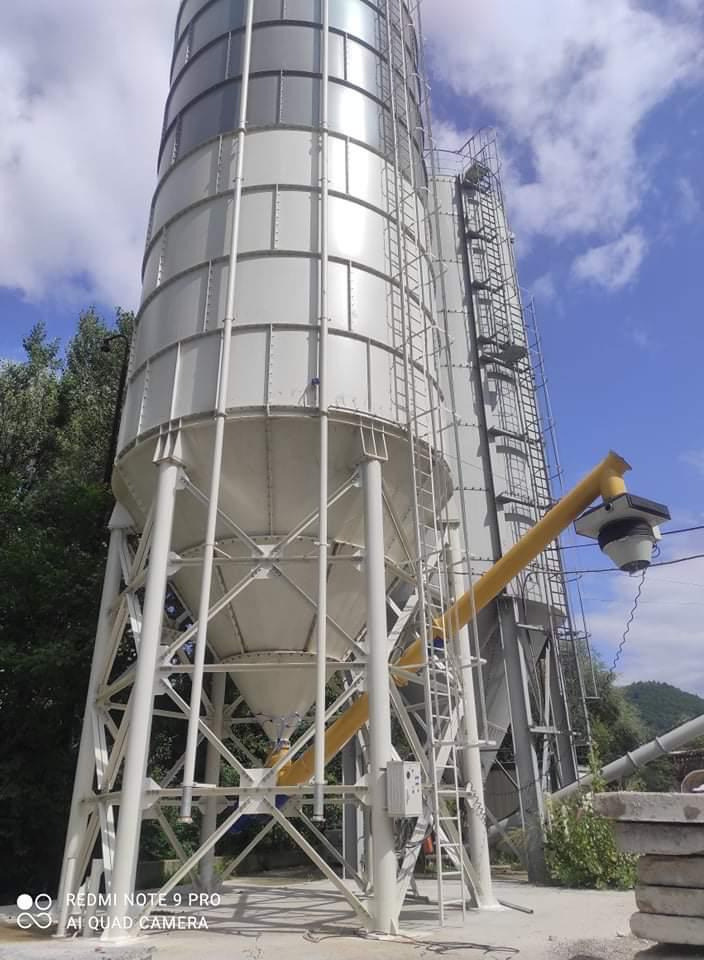 Constmach Zement Silo mit 500 Tonnen Kapazität - Cement silo: picture 2 Constmach Zement Silo mit 500 Tonnen Kapazität - Cement silo: picture 2