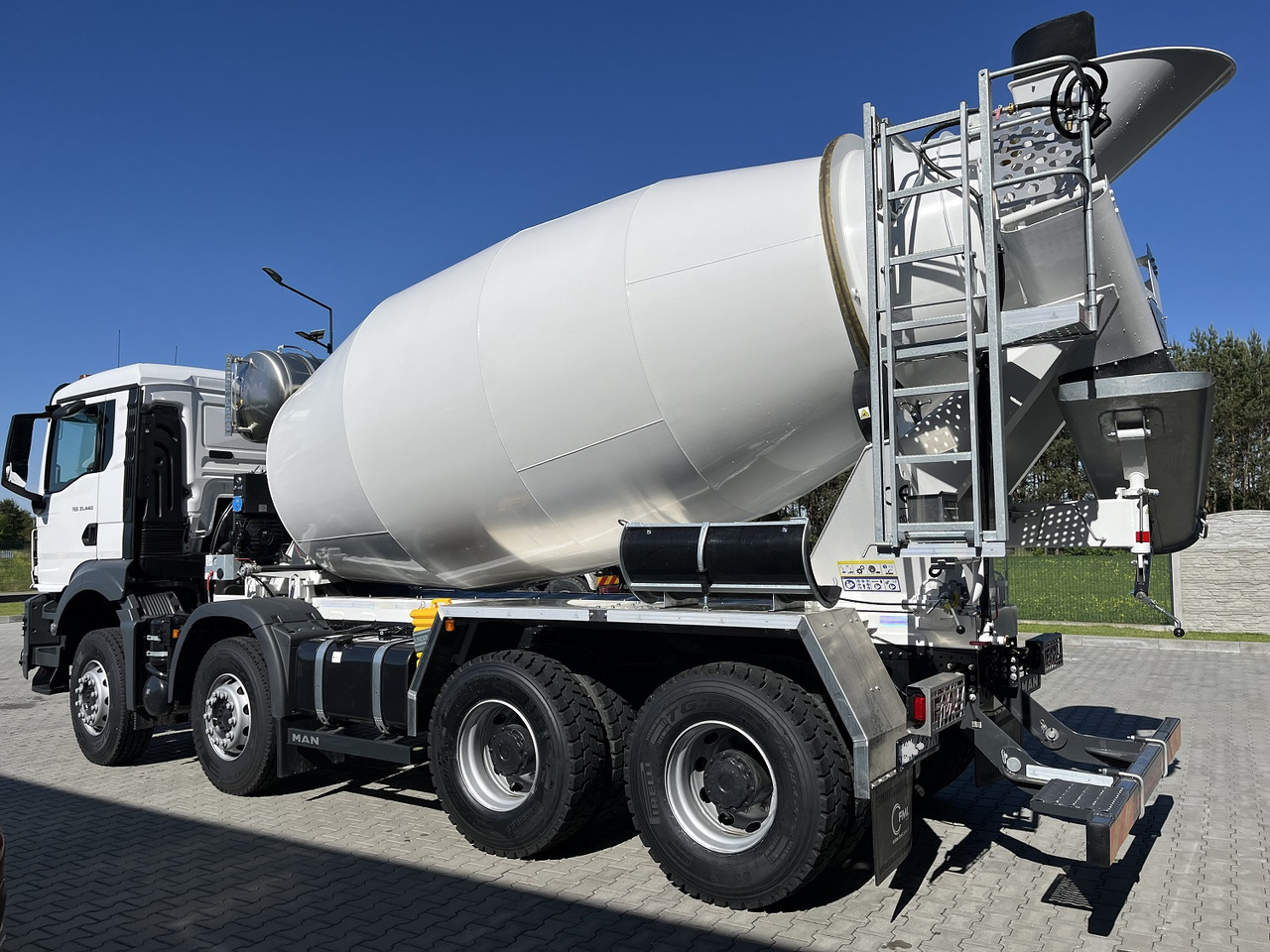 MAN TGS 35.440, 8x4 BB, EURO 6, YEAR 2024, 10m - NEW - Concrete mixer truck: picture 5 MAN TGS 35.440, 8x4 BB, EURO 6, YEAR 2024, 10m - NEW - Concrete mixer truck: picture 5