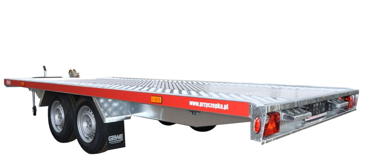 Gewe Laweta L3500 C/3, 5 metrowa, płaska podłoga - Autotransporter trailer: picture 2 Gewe Laweta L3500 C/3, 5 metrowa, płaska podłoga - Autotransporter trailer: picture 2