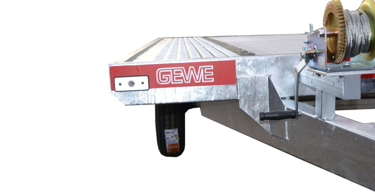 Gewe Laweta L3500 C/3, 5 metrowa, płaska podłoga - Autotransporter trailer: picture 5 Gewe Laweta L3500 C/3, 5 metrowa, płaska podłoga - Autotransporter trailer: picture 5