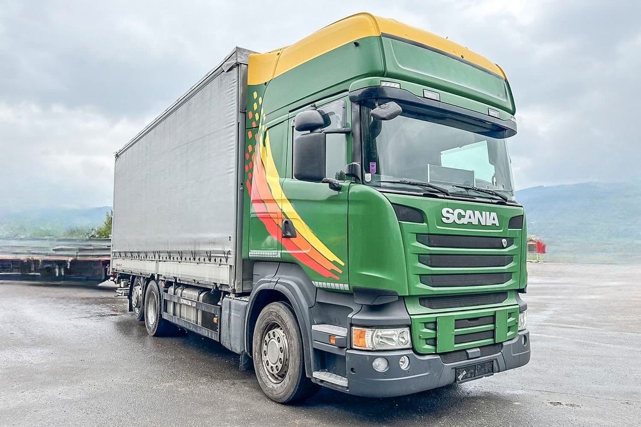 Scania R450 - Curtainsider truck: picture 1 Scania R450 - Curtainsider truck: picture 1