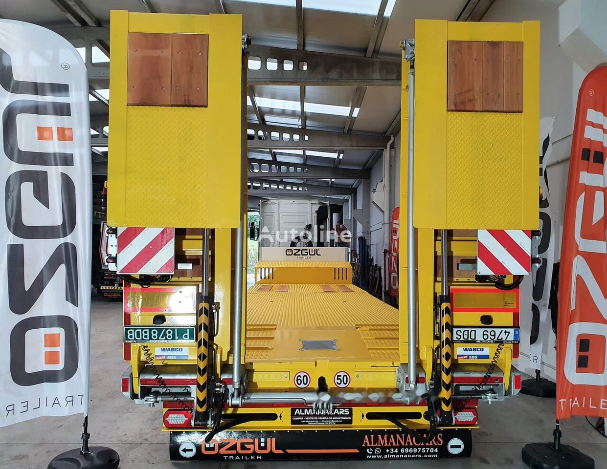 New Low loader semi-trailer Özgül 3 AXE LOWBED SEMI TRAILER: picture 24