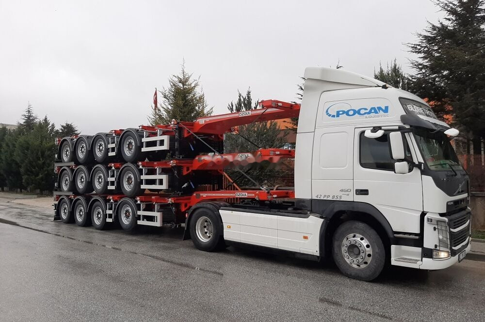 Özgül 4 AXLE HIGH CUBE CONTAINER CARRIER - Container transporter/ Swap body semi-trailer: picture 3 Özgül 4 AXLE HIGH CUBE CONTAINER CARRIER - Container transporter/ Swap body semi-trailer: picture 3