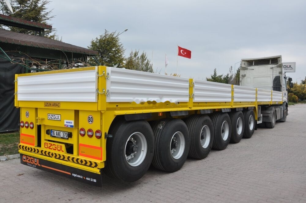 New Dropside/ Flatbed semi-trailer Özgül 6 AXLE PLATFORM SEMI TRAILER: picture 7