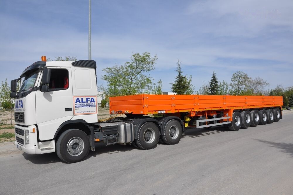 New Dropside/ Flatbed semi-trailer Özgül 6 AXLE PLATFORM SEMI TRAILER: picture 9