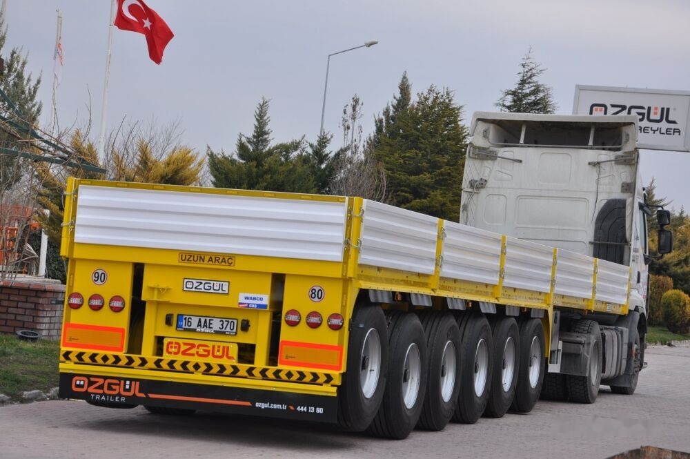 New Dropside/ Flatbed semi-trailer Özgül 6 AXLE PLATFORM SEMI TRAILER: picture 6