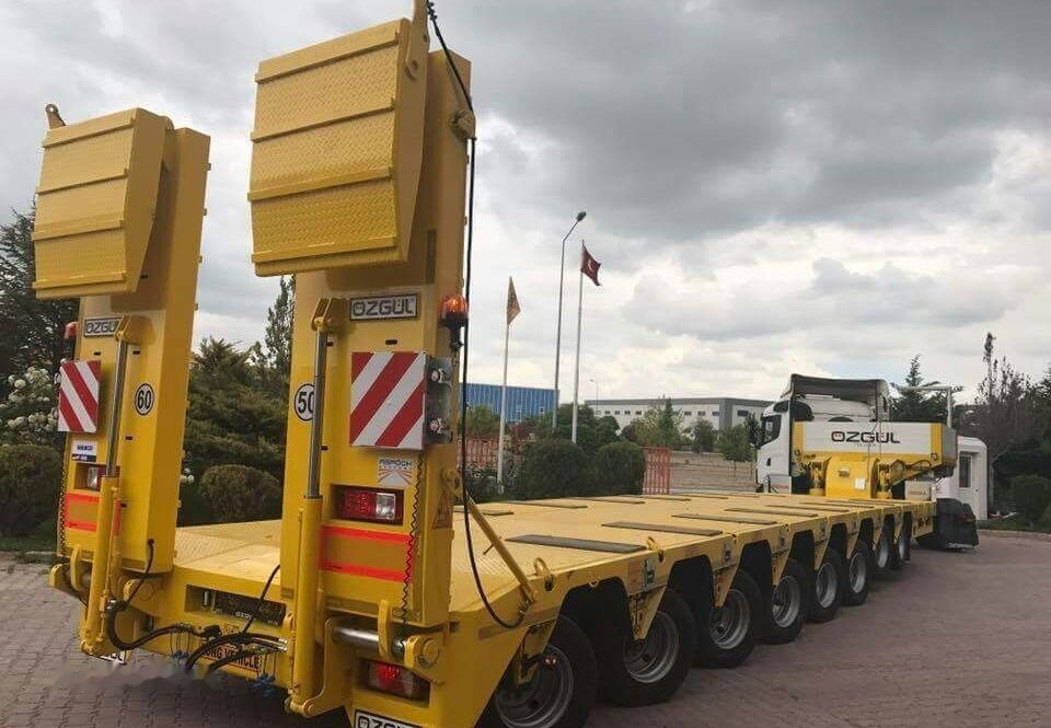 New Low loader semi-trailer Özgül 8 AXLE LOWBED SEMI TRAILER: picture 8