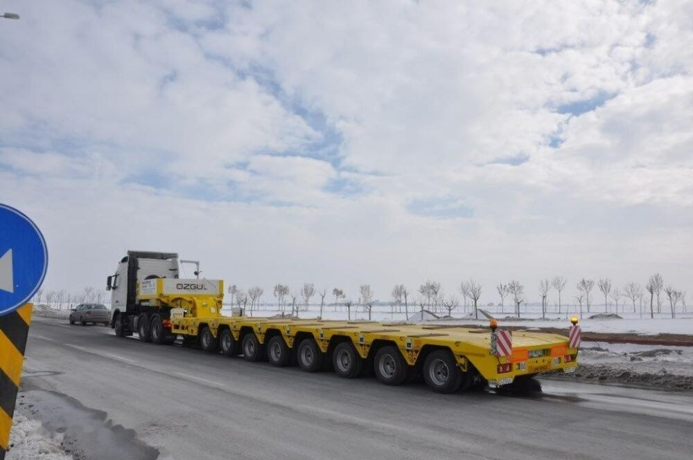 New Low loader semi-trailer Özgül 8 AXLE LOWBED SEMI TRAILER: picture 14